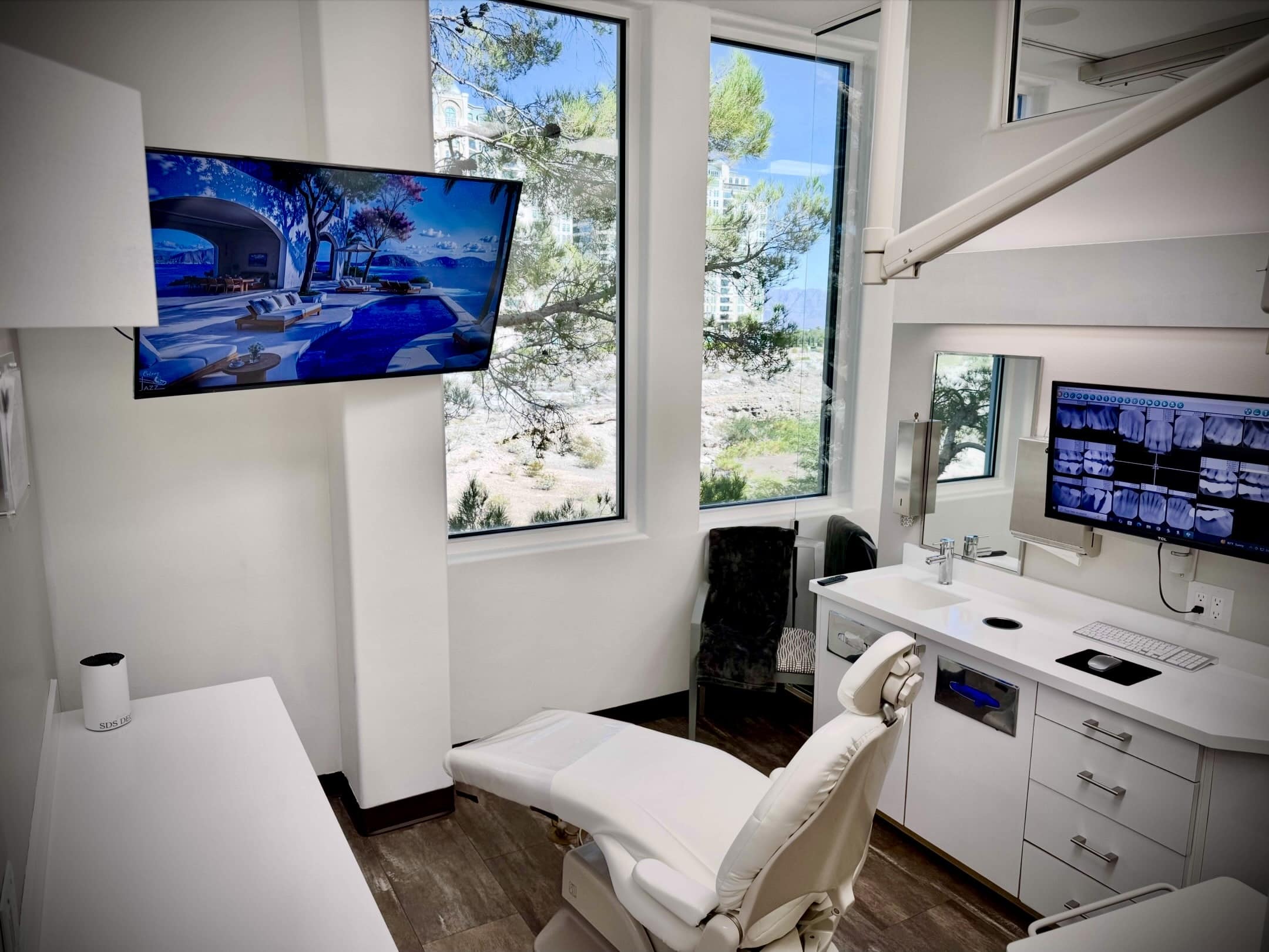 Spa-like patient experience at Summerlin Dental Solutions, voted Best Customer Service in Las Vegas
