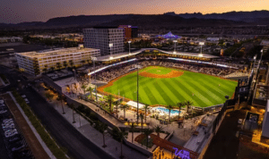 ‘Entertainment in Summerlin — Las Vegas Ballpark, Golden Knights practice arena, and year-round community events.’