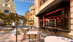 ‘Downtown Summerlin and Tivoli Village — premier shopping and dining destinations minutes from Summerlin Dental Solutions.’