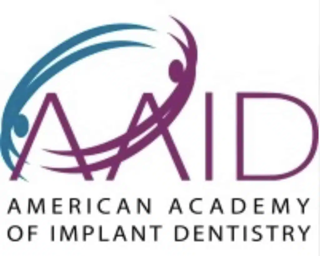 American Academy of implant dentistry member badge