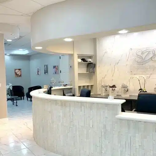 comfortable front office at summerlin dental solutions